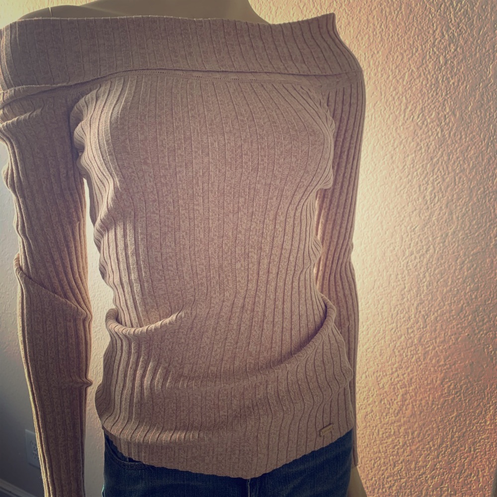 G by Guess off shoulder sweater